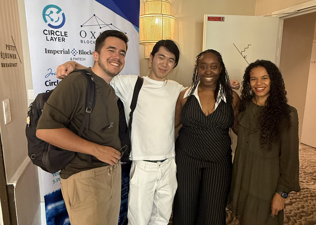 Photo of a Monad event with the community.