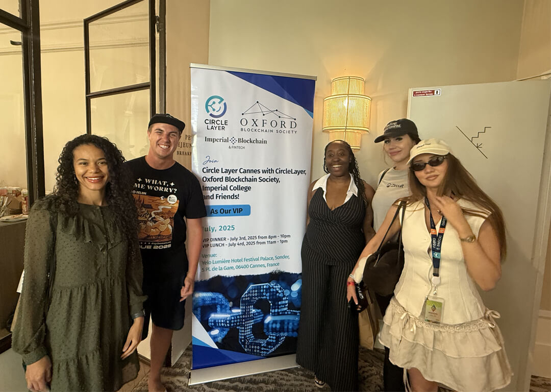 Photo of a Monad event with the community.